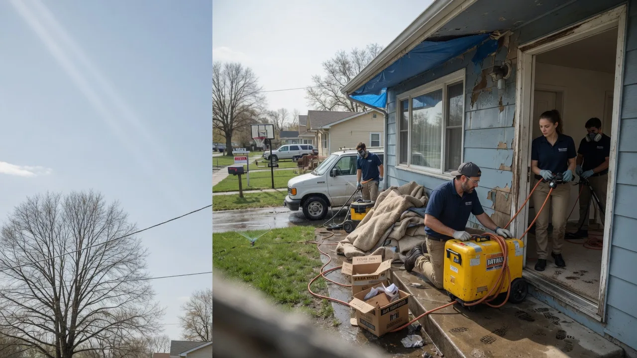 Basement Flood Cleanup in Morgan, PA near me